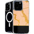Pink Gold and Black Marble iPhone 16 Pro MagSafe Case